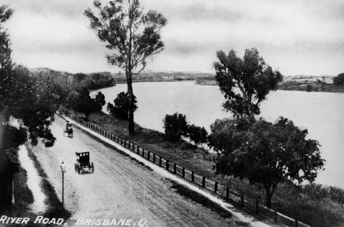 View from the Regatta Hotel, Toowong, looking towards Brisbane city, 1912