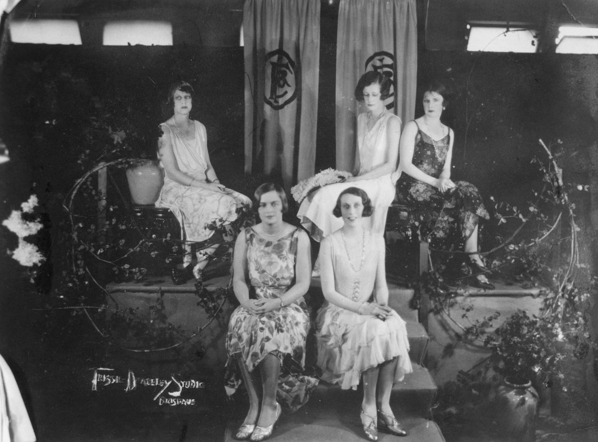 Mannequin parade at Finney Isles & Co., Brisbane, 1929