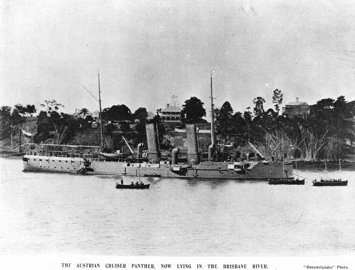Panther (ship), Brisbane River (1905)