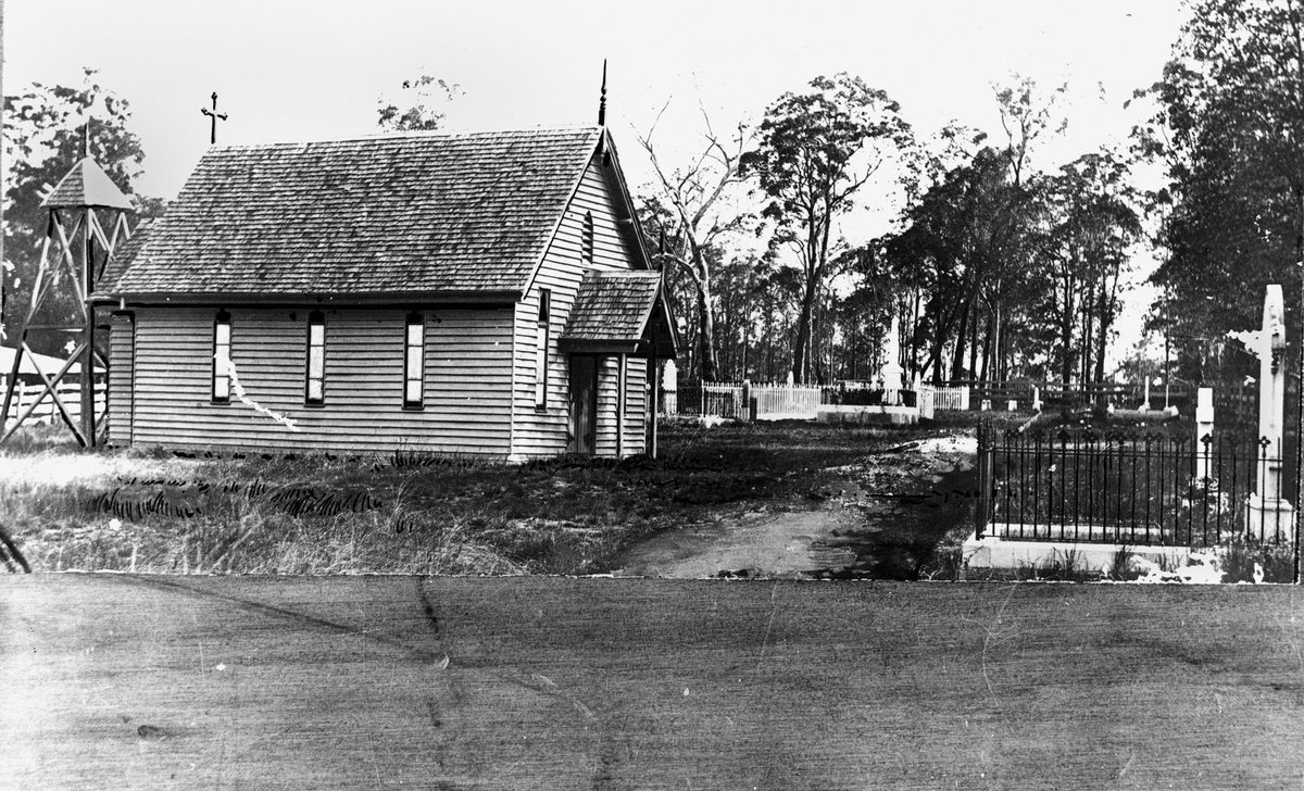 Anglican Christ Church at Tingalpa, Brisbane, 1906