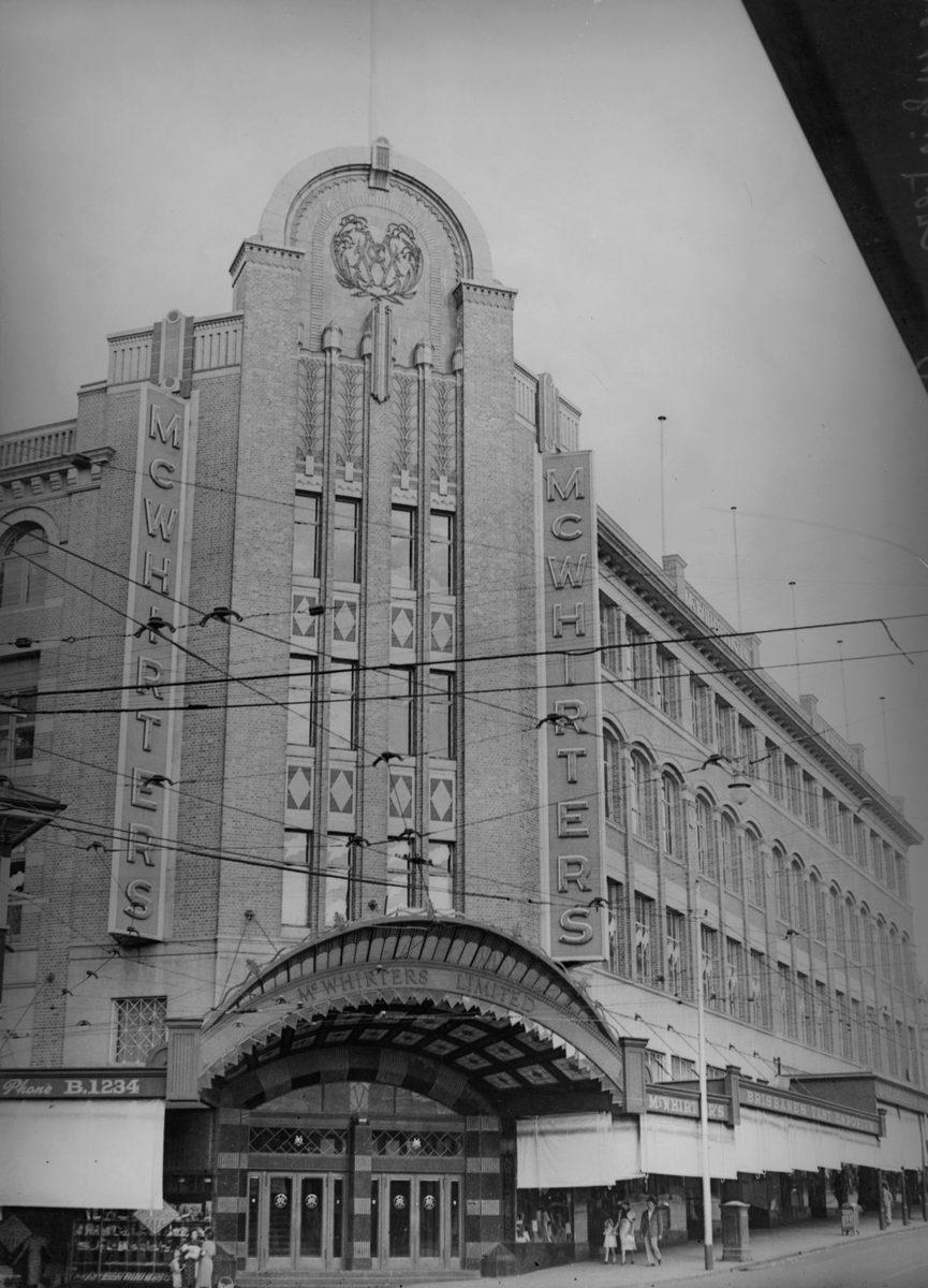 McWhirters Department Store in Fortitude Valley, Brisbane, 1938