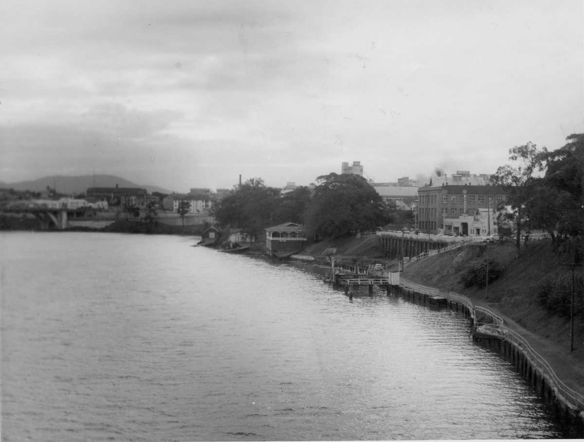 North Quay, Brisbane, 1954, Brisbane City