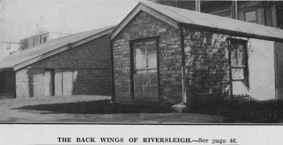 Back wings of Riversleigh, North Quay, Brisbane, 1931, Brisbane City