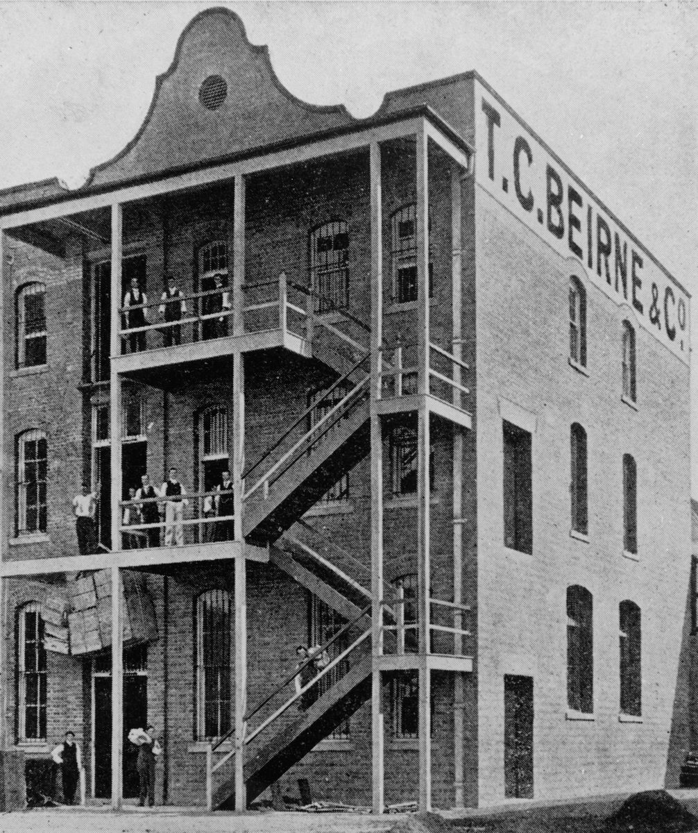 Rear of T.C. Beirne and Co's store in Fortitude Valley, Brisbane, 1902