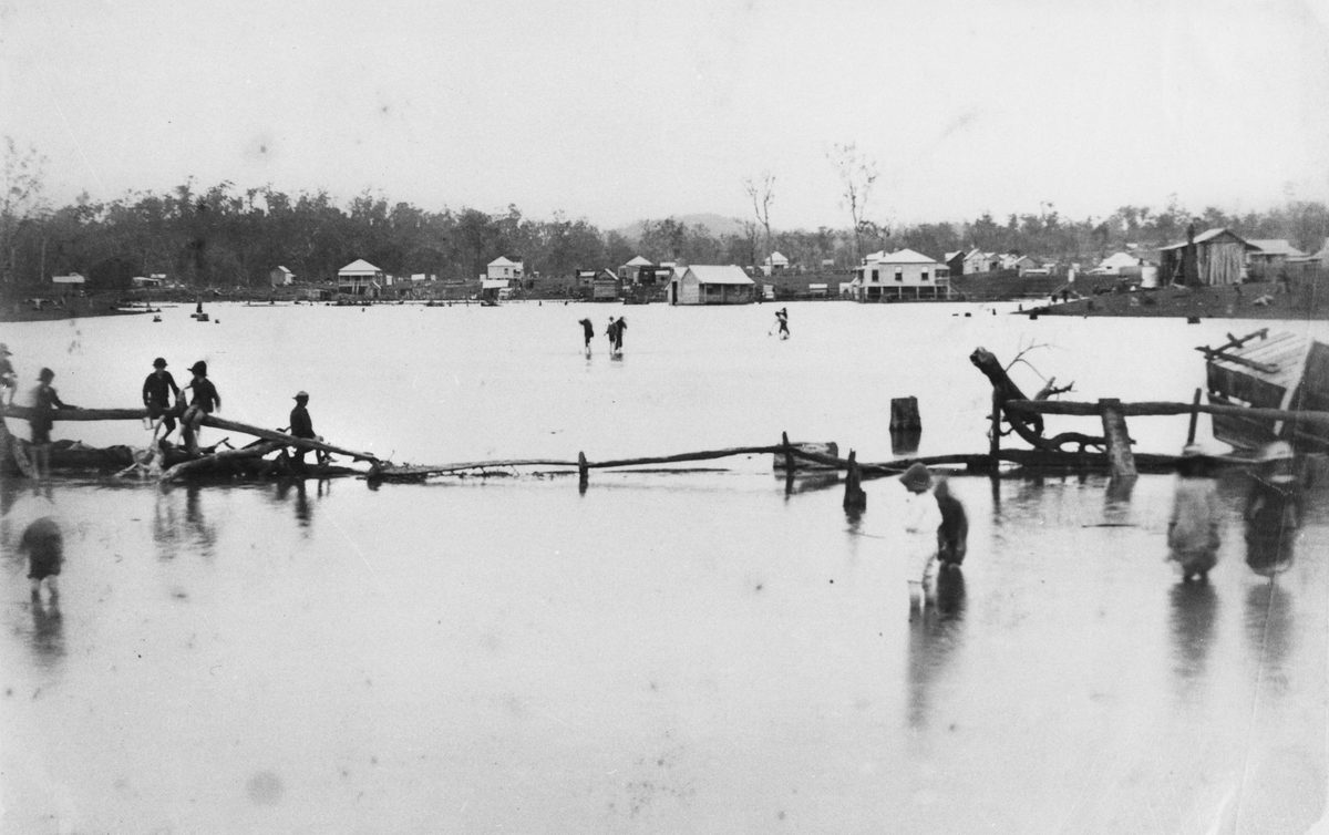 Floods at Thompson Estate, Stones Corner, 1887