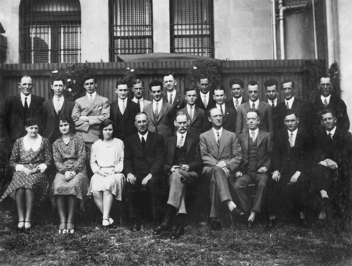 Adelaide Steam Ship Company staff photograph, 1930, Brisbane