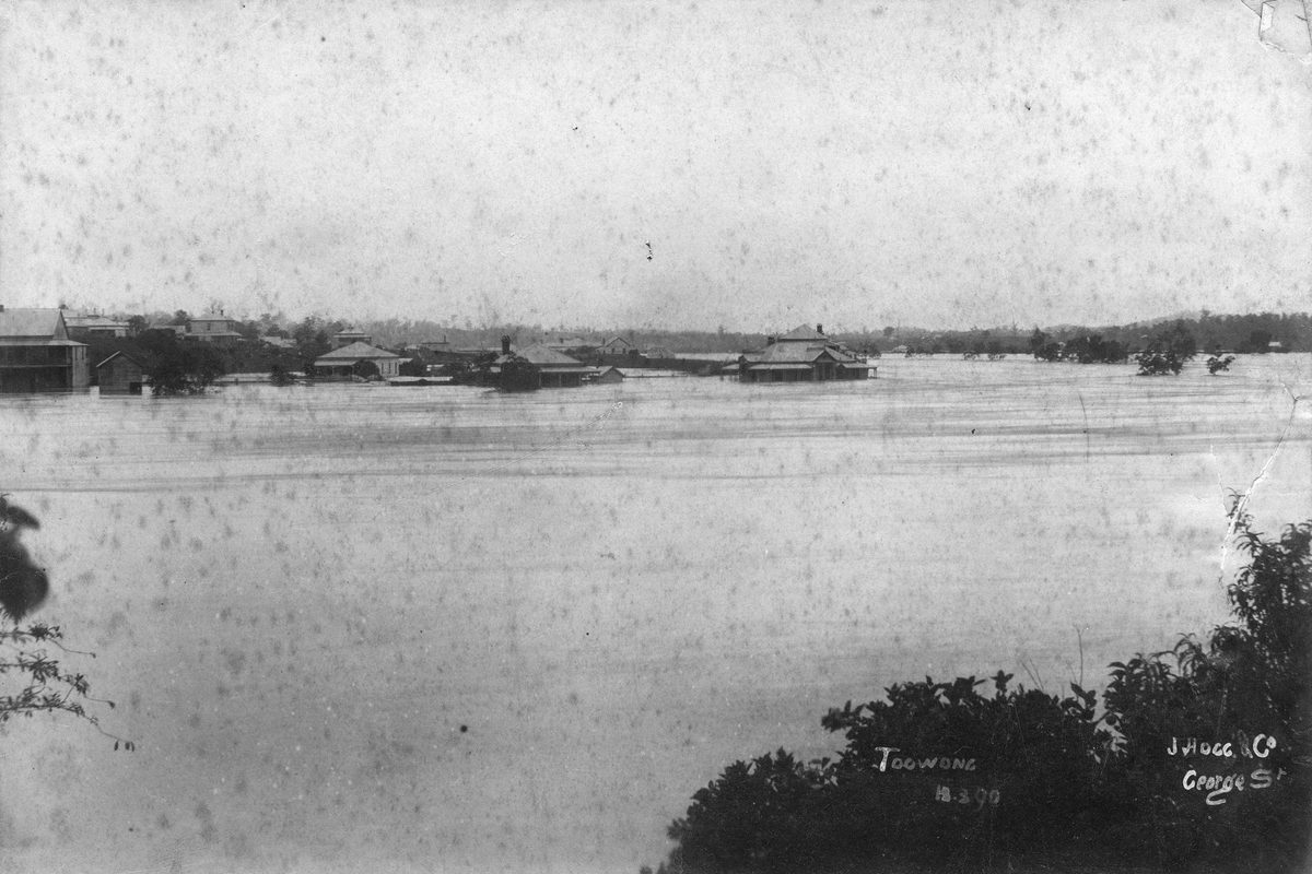 Brisbane floods, Hill End, 1890