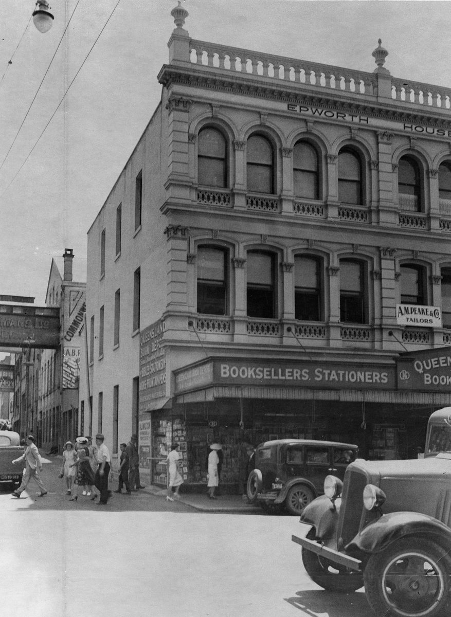 Queensland Book Depot, Brisbane, Queensland, 1939, Brisbane City