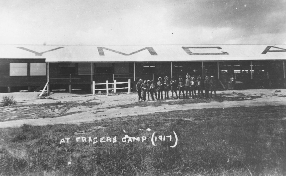 Fraser's Paddock army training camp, Brisbane, 1917, Enoggera