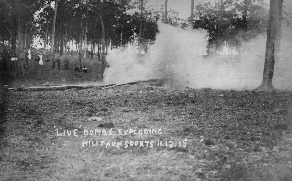 Military sports, Enoggera camp, 1915