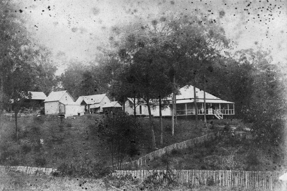 Sir Augustus Charles Gregory's residence, Rainworth, Bardon, 1890