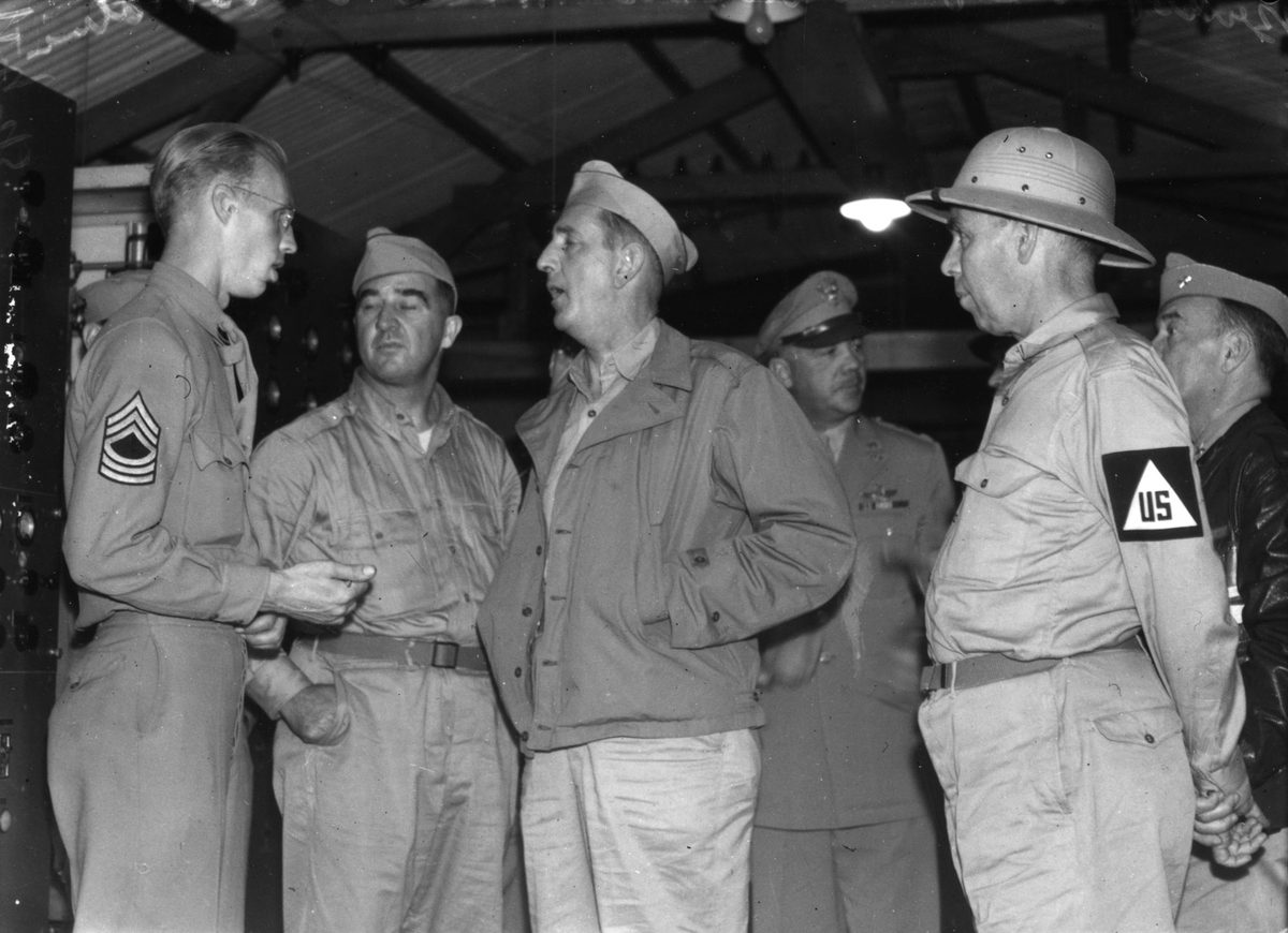 United States senators visiting Brisbane, 1943