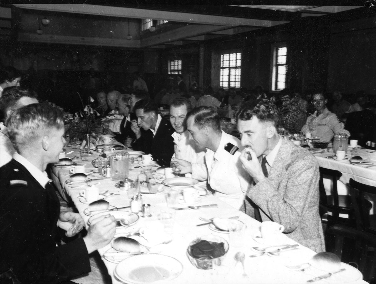 American survivors of a torpedoed ship, 1941, Brisbane