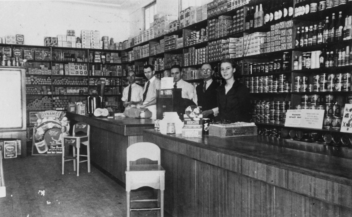 Interior of Williamson Brothers store in Brisbane (1940)