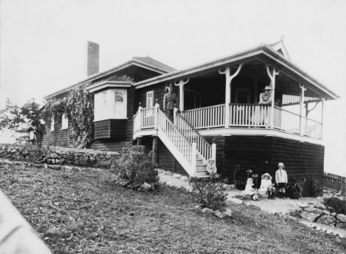 Netleigh, the Madge family residence, Wilston, 1917