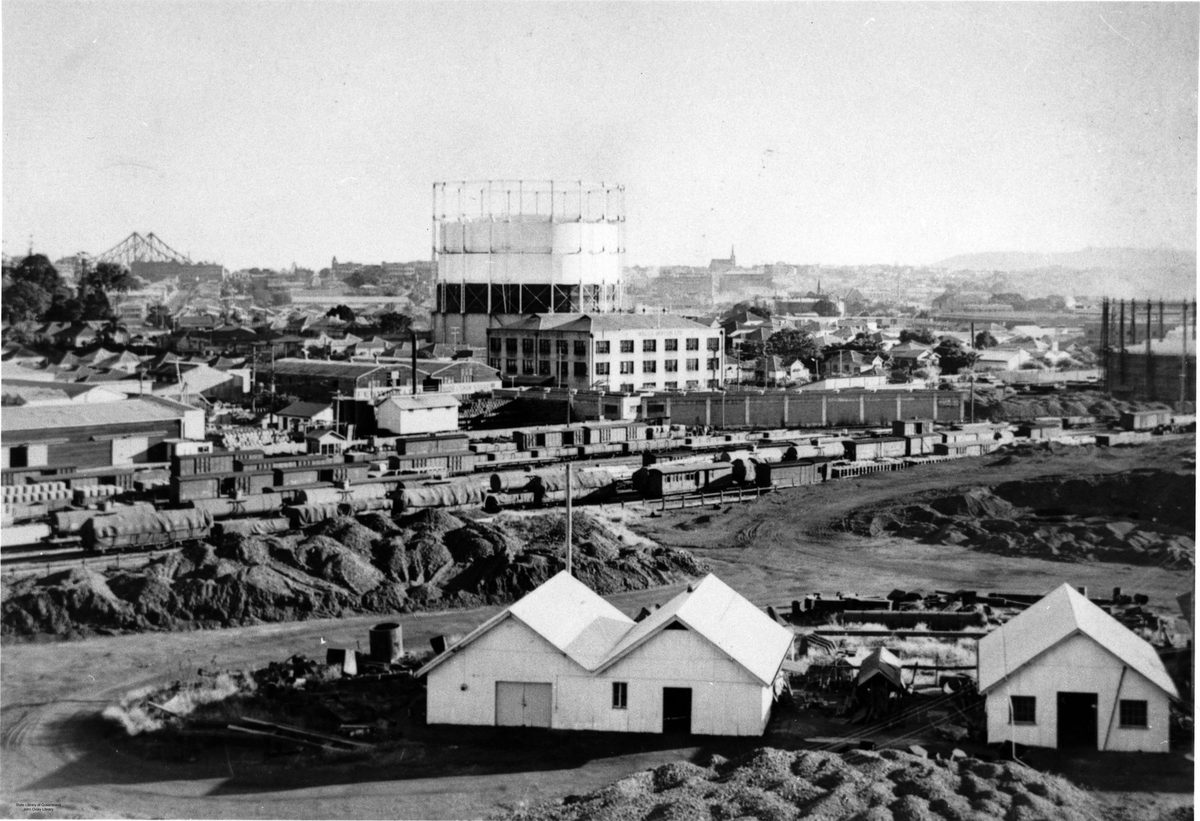 View of Newstead, Brisbane, in 1949
