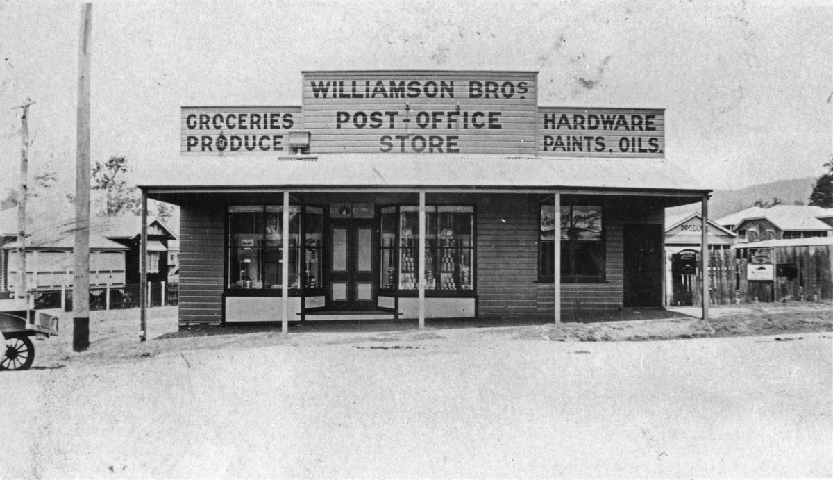 Williamson Brothers Post Office store, Brisbane, Queensland, Coorparoo (1929)