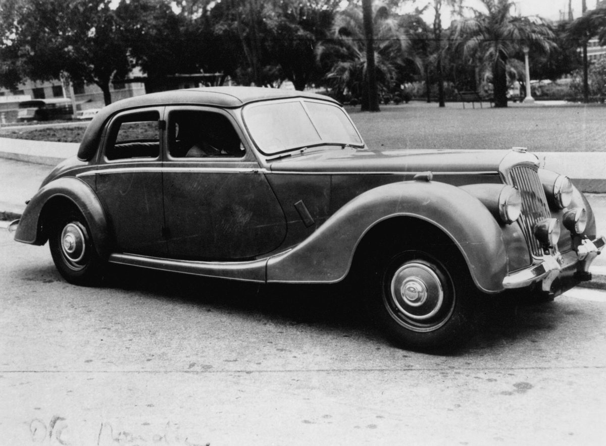 1950 Riley 2 1/2 litre four door saloon, New Farm