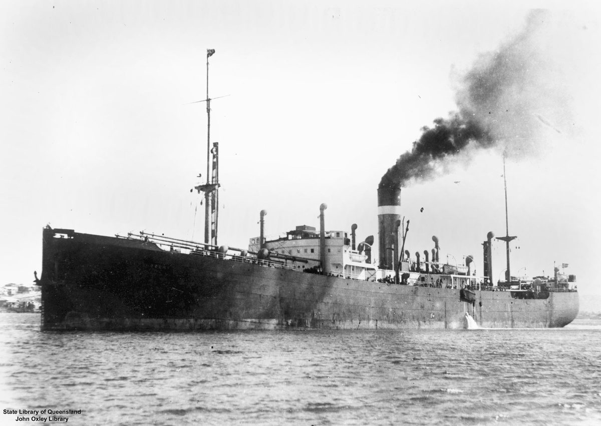 City of Delhi (ship), Brisbane (1933)