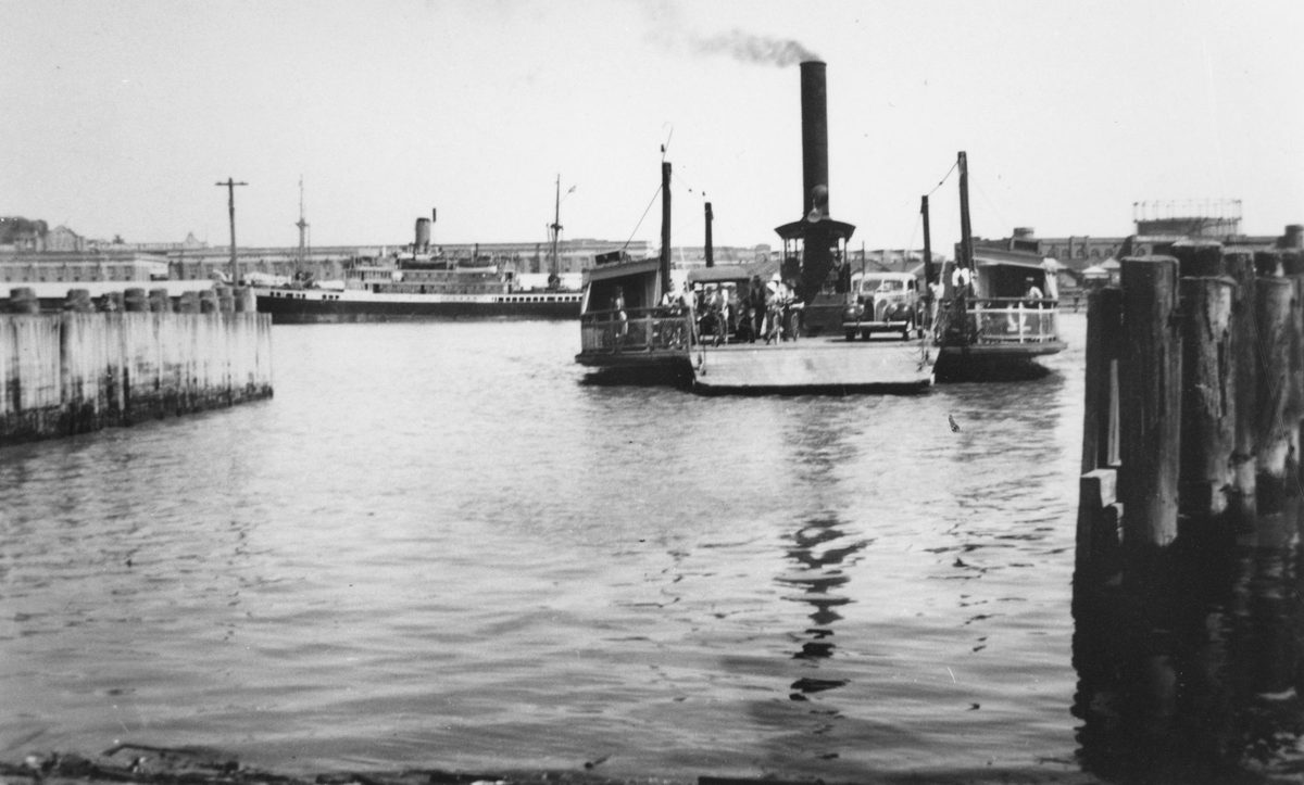 Ferry on the Brisbane River, 1946