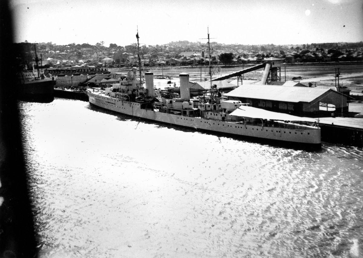 Hobart (ship), Hamilton (1939)