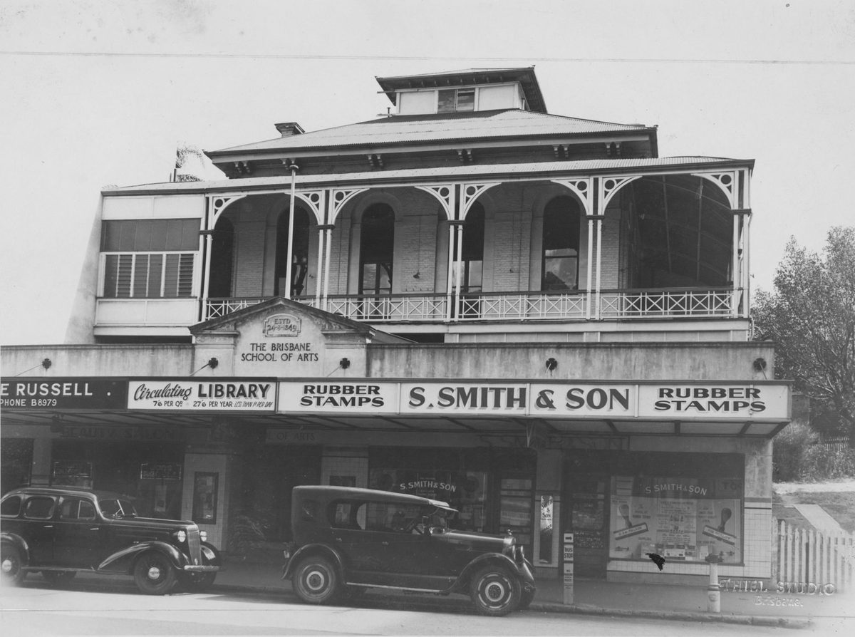 Brisbane School of Arts Building, 1937, Brisbane City