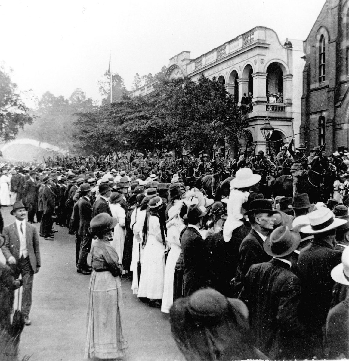 ANZAC Day procession in Brisbane, 1917