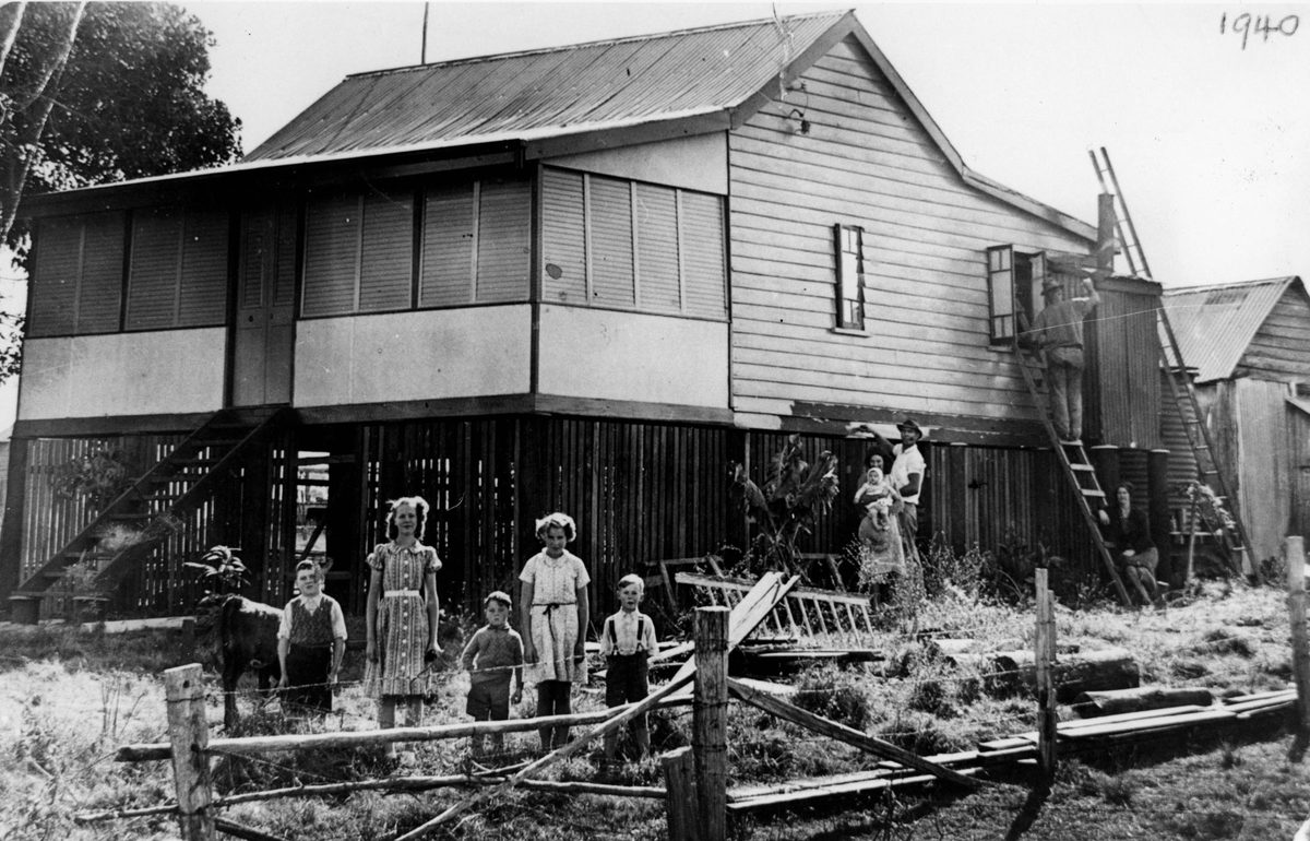 Kuhler family home at Carindale, Brisbane, 1940